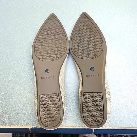 ROTHY'S THE POINT Slip on Ballet Flats Pointed Toe Washable Comfort Shoe SZ: W10 - Picture 16 of 16